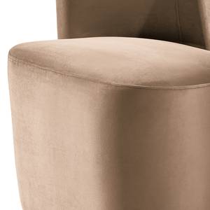 Fauteuil Nadolo Velours Blonda: Taupe