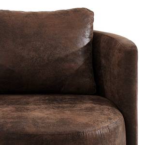 Fauteuil XXL Timboan Microfibre Goda: Marron bison