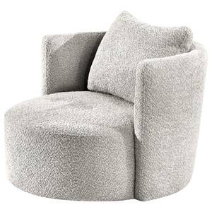 Fauteuil XXL Timboan Bouclè Abby: Gris