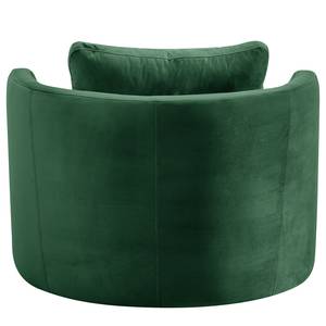 Fauteuil XXL Timboan Velours Blonda: Vert sapin