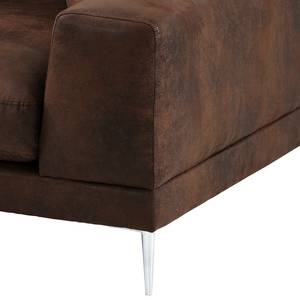 Fauteuil Kelson Microfibre Goda: Marron bison