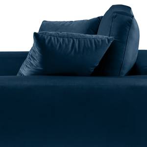 Fauteuil Kelson Velours Blonda: Bleu marine