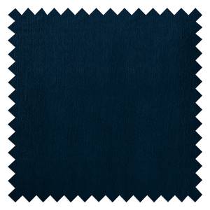 Gestoffeerde hocker Kelson Velours Blonda: Marineblauw