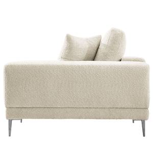 Fauteuil Kelson Tissu Bouclé Abby: Blanc polaire