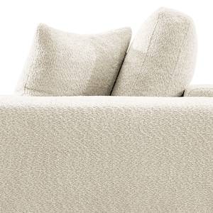 Fauteuil Kelson Tissu Bouclé Abby: Blanc polaire