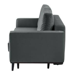 Canapé convertible Keluha Microfibre Faria: Gris foncé