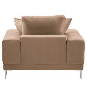 Fauteuil Kelson Velours Blonda: Taupe