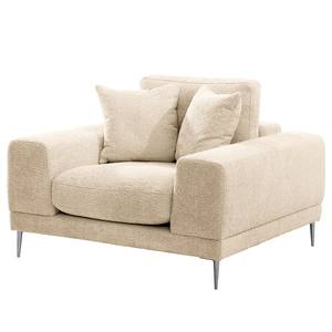 Fauteuil Kelson Bouclè Abby: Beige