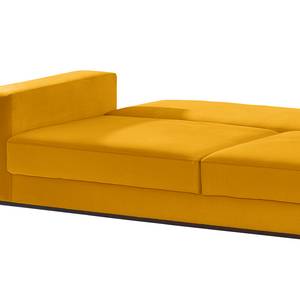 Divano letto Keluha Microfibra Faria: giallo