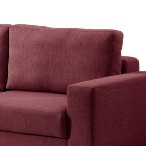 Schlafsofa Keluha Webstoff Genia: Bordeaux