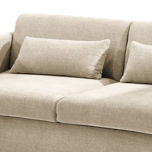 Schlafsofa Ulanula mit Matratze Webstoff Cieli: Beige