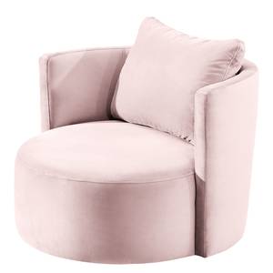 XXL-fauteuil Timboan Velours Blonda: Oud pink