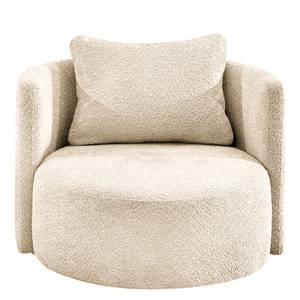 XXL Sessel Timboan Bouclé Stoff Abby: Beige