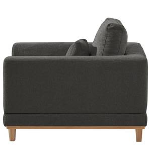 Fauteuil Aniaro Tissu Maila: Anthracite - Hêtre