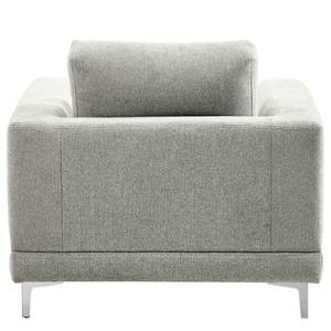 Fauteuil Aniaro Tissu Maila: Gris clair - Aluminium