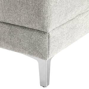 Fauteuil Aniaro Tissu Maila: Gris clair - Aluminium