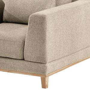 Fauteuil Aniaro Tissu Maila: Beige - Hêtre