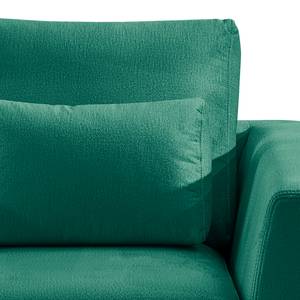 Fauteuil Aniaro Velours Onoli: Antiek groen - Beuk