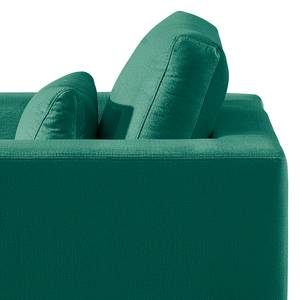 Fauteuil Aniaro Velours Onoli: Antiek groen - Beuk