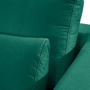 Fauteuil Aniaro Velours Onoli: Vert vieilli - Aluminium