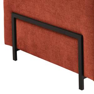 Canapé convertible Ulanula Tissu Cieli: Rouge foncé