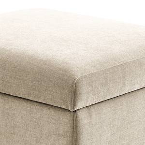 Polsterhocker Ulanula Webstoff Cieli: Beige