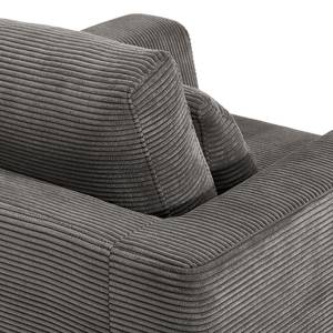 Fauteuil Aniaro Corduroy Poppy: Grijs - Beuk