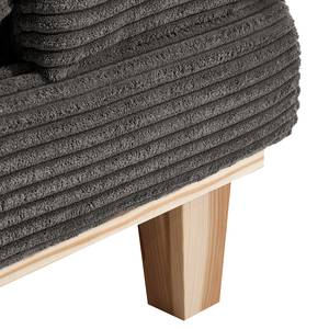 Fauteuil Aniaro Corduroy Poppy: Grijs - Beuk