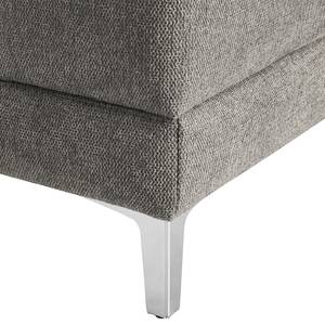 Fauteuil Aniaro Tissu Maila: Gris foncé - Aluminium