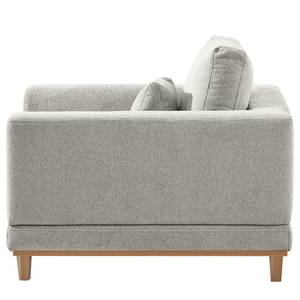 Fauteuil Aniaro Tissu Maila: Gris clair - Hêtre