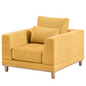 Fauteuil Aniaro Tissu Maila: Jaune - Hêtre