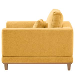 Fauteuil Aniaro Tissu Maila: Jaune - Hêtre