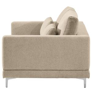 2-zitsbank Aniaro Geweven stof Maila: Beige - Aluminium