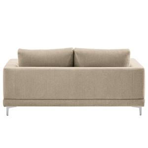 2-zitsbank Aniaro Geweven stof Maila: Beige - Aluminium