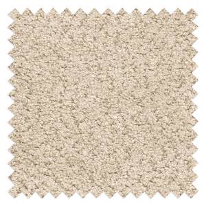 Sessel Timboan Bouclé Stoff Abby: Beige - Mit Hocker