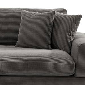 3-Sitzer Sofa Kelson Cordstoff Poppy: Grau