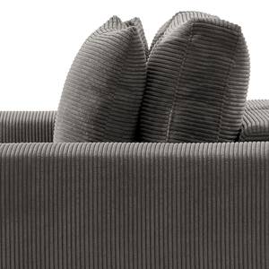 3-Sitzer Sofa Kelson Cordstoff Poppy: Grau