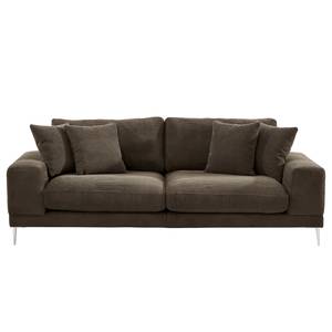 3-Sitzer Sofa Kelson Cordstoff Poppy: Braun