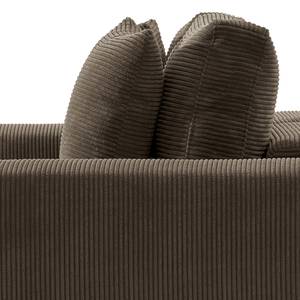 3-Sitzer Sofa Kelson Cordstoff Poppy: Braun