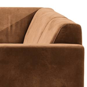 Ecksofa Makata mit Ottomane Microfaser Bice: Nougat