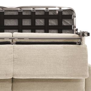 Ecksofa Ulanula mit Schlaffunktion Webstoff Cieli: Beige - Ecke davorstehend links