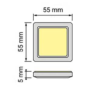 LED-Spot Norbuck Kaltweiß - 2er Set