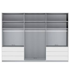 Schwebetürenschrank Malibu Glastür Champagner - 295 x 236 cm