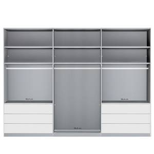 Schwebetürenschrank Malibu Spiegeltür Champagner - 295 x 236 cm - 2 Glastüren