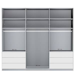 Schwebetürenschrank Malibu Spiegeltür Havanna - 246 x 217 cm - 2 Glastüren