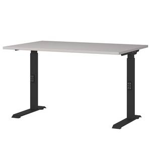 Höhenverstellbarer Schreibtisch Downey Kaschmir / Schwarz - Breite: 120 cm