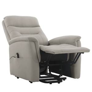 Tv-fauteuil Sivori met opstahulp - microvezel - grijs