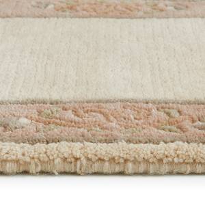 Teppich Delia Wolle - Creme - 60 x 90 cm