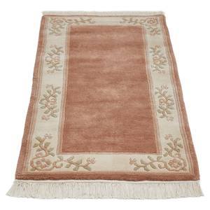 Teppich Delia Wolle - Beige / Rosa - 70 x 140 cm