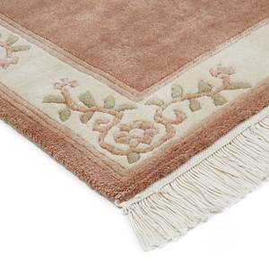 Teppich Delia Wolle - Beige / Rosa - 70 x 140 cm